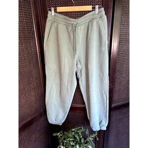 Womens Puma Joggers, Sage Green, Size Large